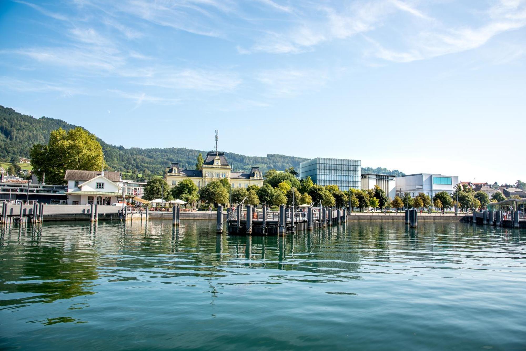 Seeblick Bregenz - Mit Parkgarage Eksteriør billede